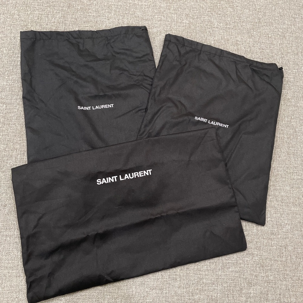 3 brand new Saint Laurent dust bags!